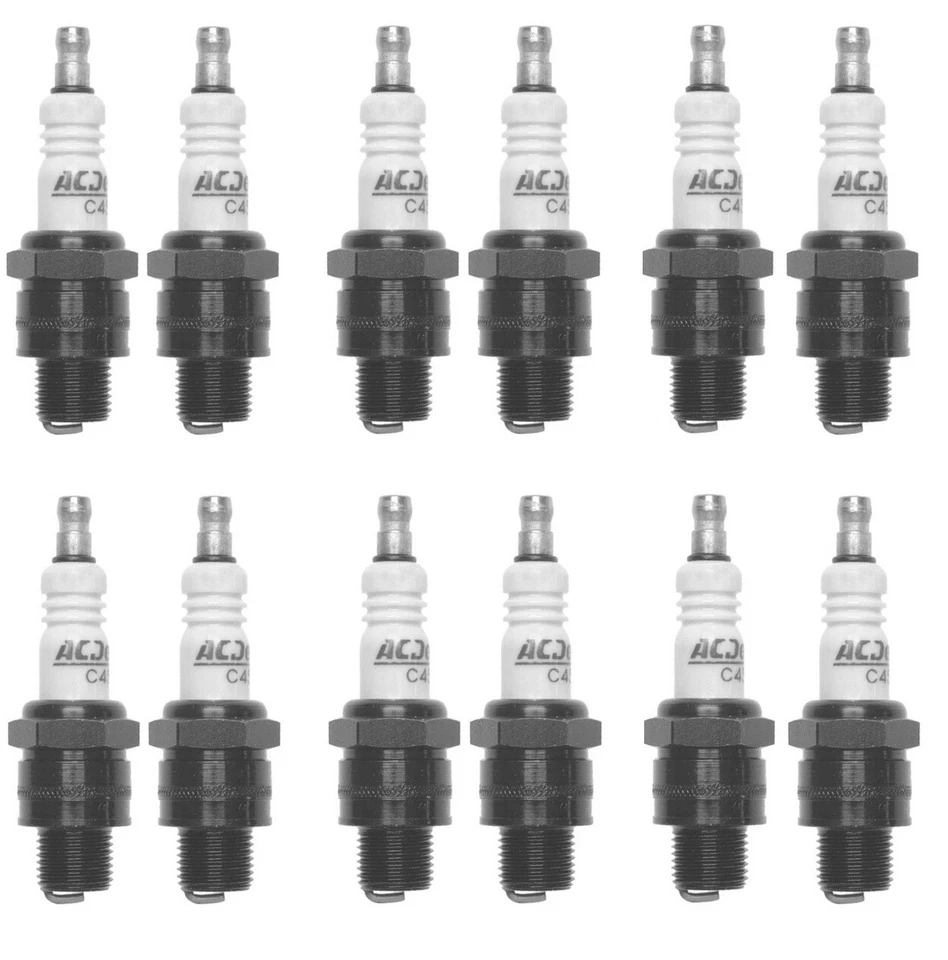 Set Of 12 Spark Plugs AcDelco For Lincoln Zephyr Continental 876H Series 12V - Image 1 of 1