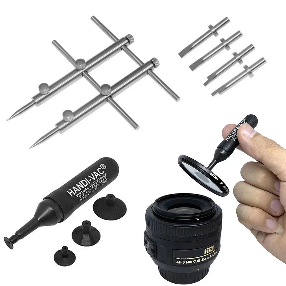 Professional Camera Lens Disassembly Spanner Wrench Repair Tool Kit - Image 1 of 4