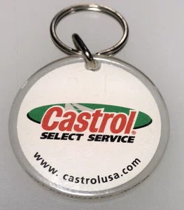 Castrol Select Service Oil Change Auto Car Service Repair Keychain Key Ring - Picture 1 of 6