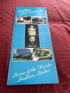 1990 Calder Race Course Horse Track Racing Program Thoroughbred - Picture 1 of 5