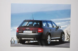 Foto de prensa de coche - Audi Allroad Quattro 4.2 2002 - rojo oscuro - vista trasera/lateral - Imagen 1 de 1
