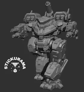 Pez ballena MAZ (por PMW) - miniaturas alternativas de ciencia ficción Battletech Mechwarrior - Imagen 1 de 3