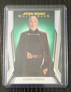Count Dooku 2021 Star Wars Masterwork Green #27 24/99 - Picture 1 of 3