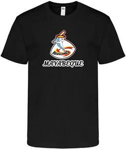 Huracanes Mayabeque Cuba Baseball Men's T-shirt Crew Neck 100% Cotton - Picture 1 of 6