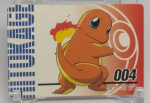 Charmander Pokemon Tarjeta Versión Animación Monstruo de Bolsillo Nintendo Japonés Raro - Imagen 1 de 8