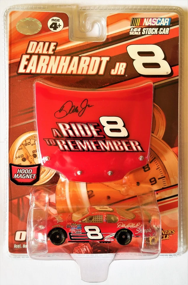 #8 Dale Earnhardt Jr Winner's Circle 2007 Hood Magnet a Ride to Remember 1 64