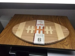 NEU VERSIEGELT GRANDE CHEF THE CHAMP FUSSBALL BAMBUS SCHNITT SERVIERBRETT - Bild 1 von 2