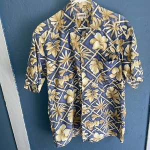 CAMICIA HAWAIANA DI CAMPIA MODA M PALME FLOREALE C - Foto 1 di 16