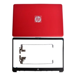 New For HP 15-DW 15-dw1083wm 15-DW1XX Red Back Cover & Bezel & Hinges M03725-001 - Picture 1 of 10