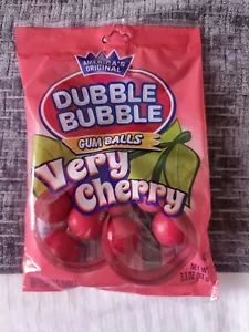 Dubble Bubble Gum Balls Very Cherry - Picture 1 of 2