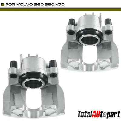 2x Disc Brake Caliper without Bracket Front Left & Right for Volvo S60 S80 V70 - Image 1 of 4