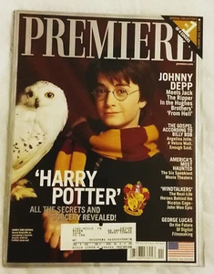 PREMIERE Magazines - Harry Potter Nov 2001 & Lord of the Rings Sep 2001 Issues - Picture 1 of 2