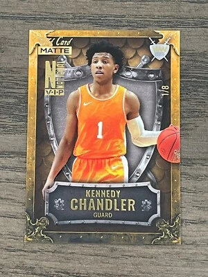 2022 Wild Card Matte VIP Kennedy Chandler Weekend Warrior Orange Grizzlies 1/8 - Image 1 of 2
