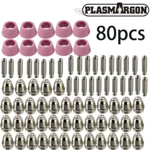 AG60 Plasmaschneidbrenner Verbrauchsmaterial-Set 80 Stück für WSD-60 AG60 hochwe - Bild 1 von 7