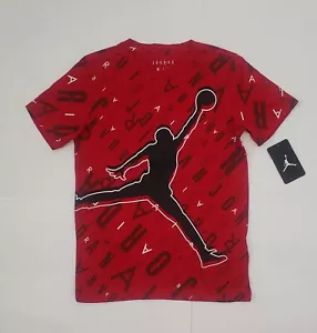 Nike Air Jordan Jumpman Flight Grafik T-Shirt Jungen Gr. M M (10-12) Neu mit Etikett - Bild 1 von 4
