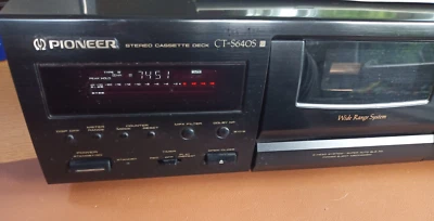 Pioneer CT-S640S - HiFi Cassette Deck / Tapedeck - Imagen 1 de 4