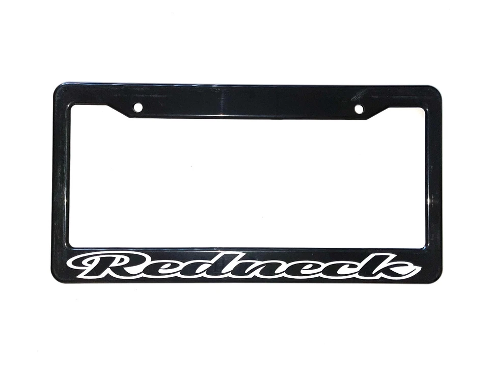 🔥 REDNECK CAR AUTO LICENSE PLATE FRAME TAG COVER JDM EURO LOW FUNNY NEW TUNER - Image 1 of 1