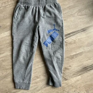 Puma Gray Jogger Sweatpants size 6 - Picture 1 of 6