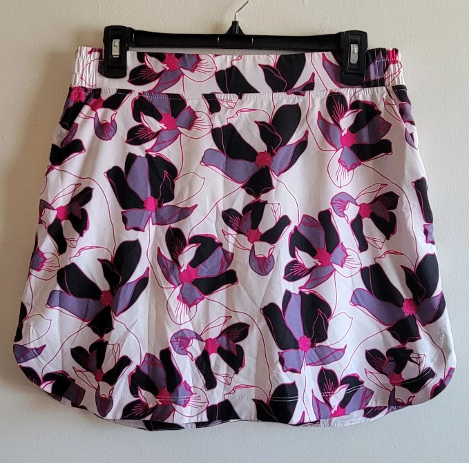 Mujer Slazenger Floral Skort Talla M Abstracto Morado Rosa Flores Foto 1 de 4