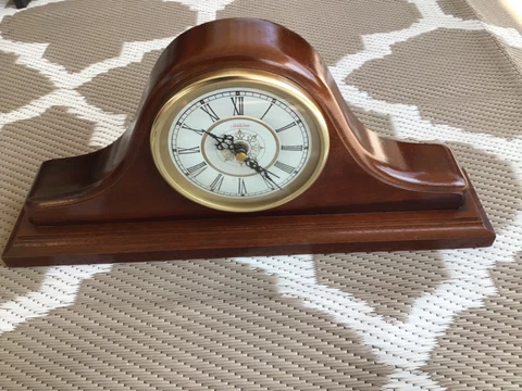 Vintage Sunbeam Tambour Style model 882-621 Mantel Clock Cover