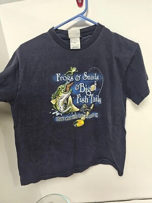 camisa grande vintage bass pro shops juvenil Foto 1 de 3