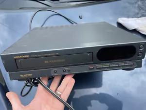 Memorex model 87 VCR 16-525 tested works vintage rare VHS tape cassette player - Picture 1 of 7