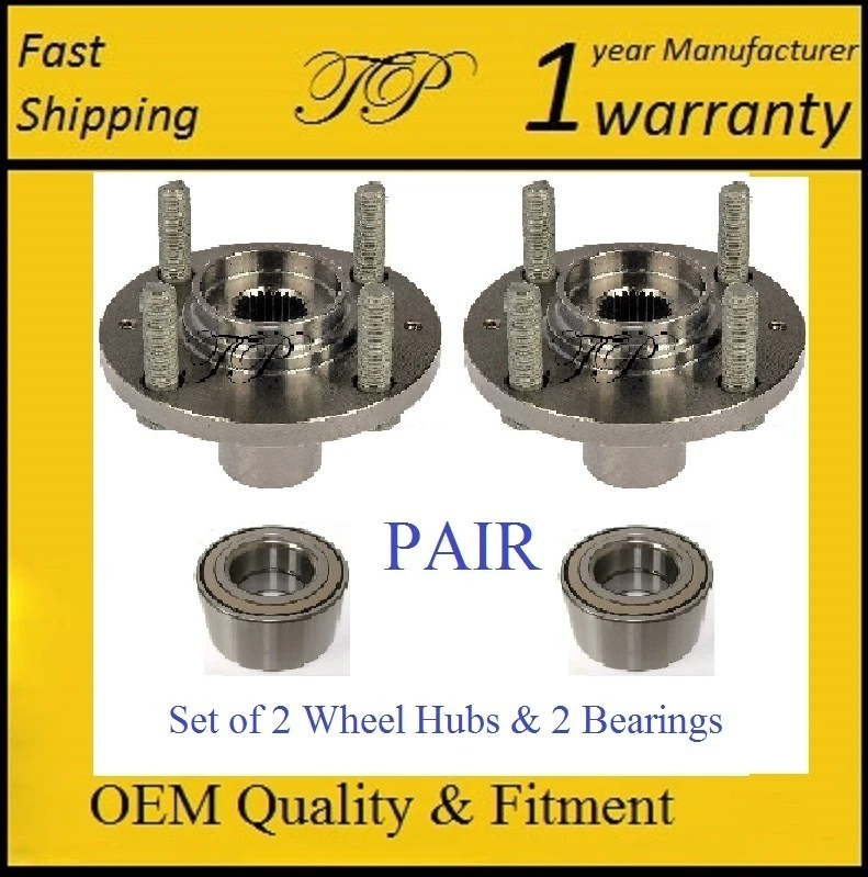 Kit de buje y cojinete de rueda delantera para HYUNDAI ACCENT 2000-2010 (PAR) Foto 1 de 1