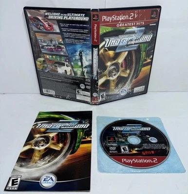 Need for Speed Underground 2 Sony PS2 Complete CIB w/ Manual Tested & Works - Image 1 of 4