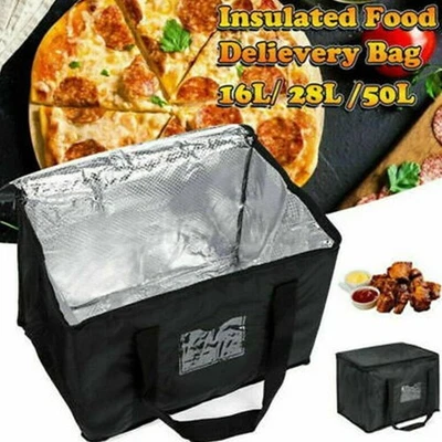 Commercial Insulated Meal Delivery Bag Large-Capacity PET Pizza Warm Cold-Bags - Image 1 of 4