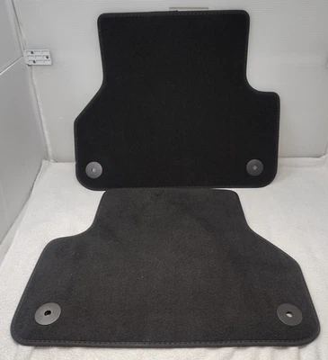 Audi Genuine OEM 18-22 A5 Coupe Pair Rear Carpet Floor Mats PN 8W7.061.511. .041 - Image 1 of 4