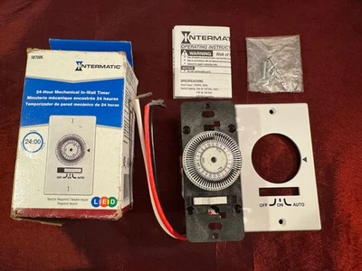 *Leer* Temporizador de pared de alta resistencia Intermatic IW700K de 20 amperios Foto 1 de 3
