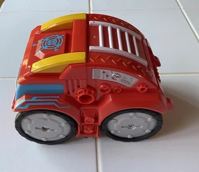 Transformers Rescue Bots Flip Changers 8" Heatwave Rev and Go Playskool Heroes - Image 1 of 4