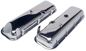 Trans Dapt 9504 65-72 BBC Chrome Repro Valve Cover - Picture 1 of 1