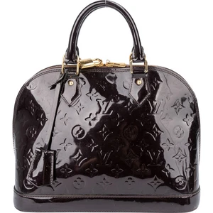 Louis Vuitton Amarante Vernis Monogram Alma PM Handbag Tasche - Bild 1 von 10