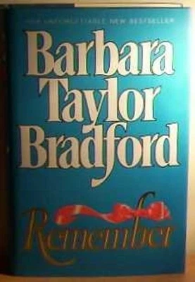 Remember Hardcover Barbara Taylor Bradford - Image 1 of 2