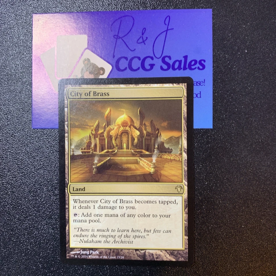 MTG - City of Brass - Modern Event Deck - Near Mint - Image 1 of 2