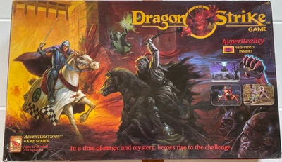 Dragon Strike Board Game - TSR 1993 - VHS Interactive - Complete - VG - Image 1 of 4