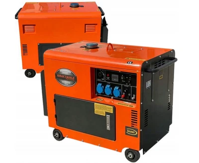 Diesel Generator 7000 W Stromaggregat Inverter ATS Notstromaggregat 230 V - Bild 1 von 4