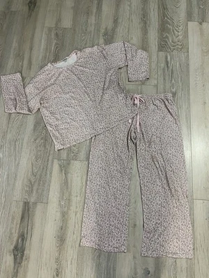 Acogedor Conjunto de Pijama Rosa Estampado Animal Salvage Zoe By PJ Nuevo XL  Foto 1 de 4