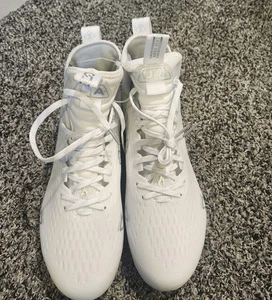 Under Armour Spotlight LUX Fußballschuhe weiß silber Größe 10,5 - Bild 1 von 3