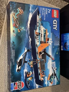 LEGO City Arctic Explorer Ship 60368 Building Toy Set - Picture 1 of 12