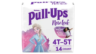 Pantalones de entrenamiento Pull-Ups Disney Frozen New Leaf para niña 38-50 lb 4T-5T, 14ct Foto 1 de 4