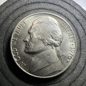 1976-D Jefferson Nickel DDR Double Die Reverse Mint Error - Picture 1 of 7
