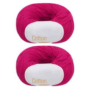 Fil Baumwolle 100% 2x100g/3,53oz (50g/137yds) Rose Pink - Bild 1 von 6