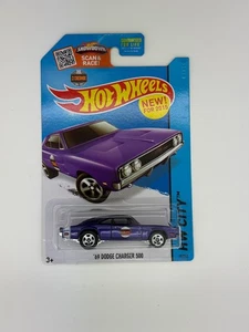 Dodge Charger 500 2015 Hot Wheels ’69 púrpura - HW City #19/250 - Imagen 1 de 1