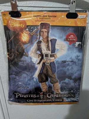 Disfraz Disney Piratas del Caribe Capitán Jack Sparrow Niños XL 14-16 Foto 1 de 4