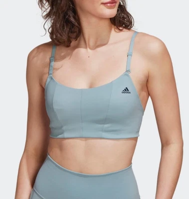 adidas Yoga Studio Bra Women's - Aerorady Training / Gym Bra Top - All Sizes - Image 1 of 4