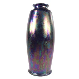Ruskin Pottery Kingfisher Lustre Vase h38cm Circa 1924 - Picture 1 of 12