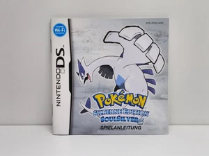 Istruzioni Nintendo DS Originale Pokemon Soulsilver Silver Edition ⚡PRONTO AL LAMPO⚡ - Foto 1 di 6