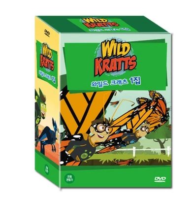 M & V Wild Kratts Season 1 10-DVD set Kid Cartoon Animation Kor-Eng Subtitles - Image 1 of 4